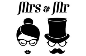 STAMP "Mrs & Mr"
